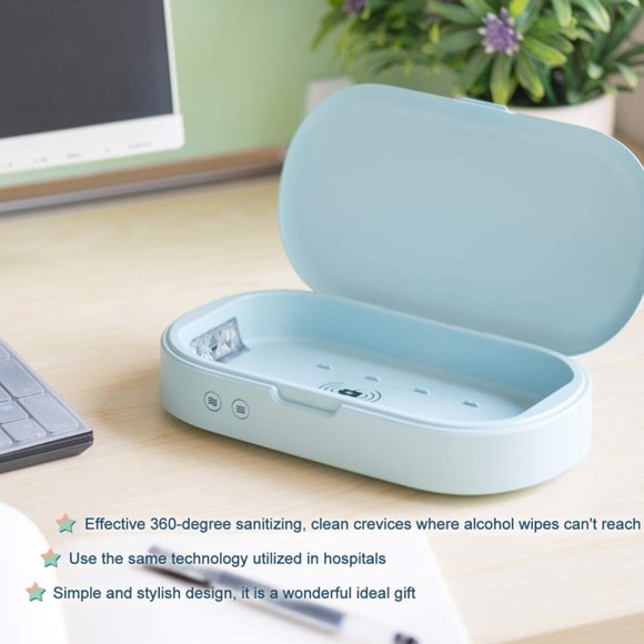 UV Cell Phone Sanitizer Wireless Charger Aromather - Picture 3 of 7